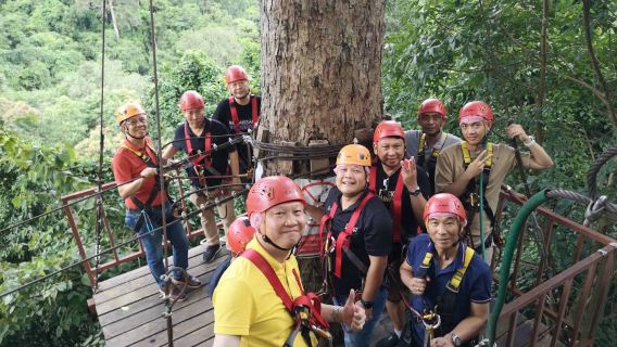 Chiang Mai Sky Hawk Zipline | Inkl. transfer