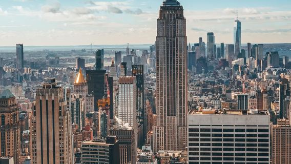 Caminhada pelo horizonte de Nova York: um século de disputa entre arranha-céus - tour guiado