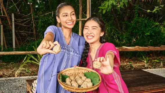 曼谷出發|大象營半日體驗 + 泰式鼻通DIY+享接送午餐