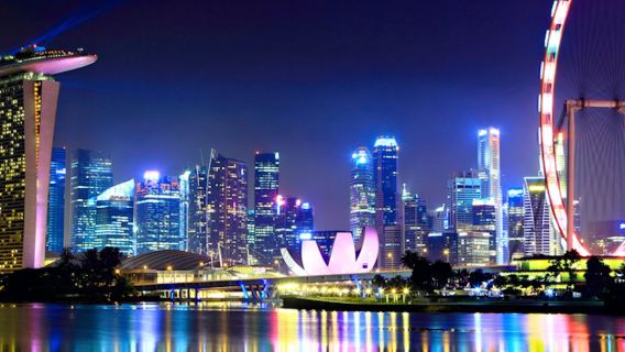 FunVee Singapore: Ночная автобусная экскурсия с гидом