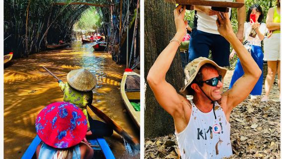 Cu Chi Tunnels and Mekong River Delta Day Tour from Ho Chi Minh City