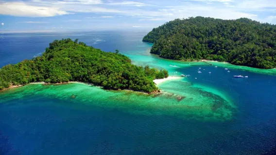 [Two Islands] Sutera Harbour Marina Jetty - Mamutik & Sapi Island Round-Trip Boat Ticket | Kota Kinabalu, Sabah