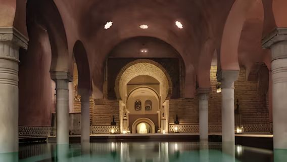 Alhambra & Nasrid Palaces: Guided Tour + Transport from Granada & Arabian Bath