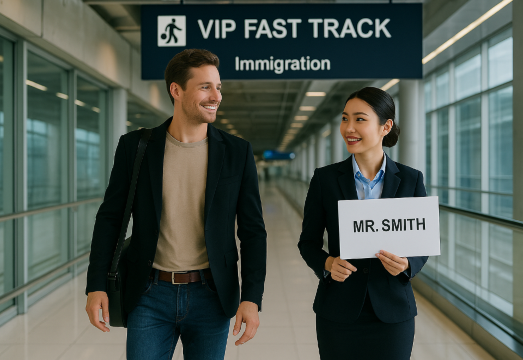 Fast-Track Immigration Service: Phuket International Airport