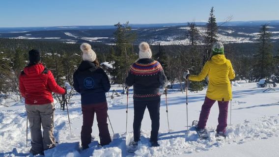 Lapland Levi: Panoramic snowshoeing