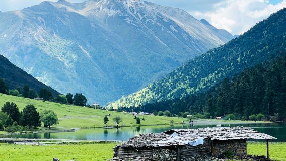 香格里拉+無底湖+拉木格村+俄初山+稻城亞丁一日遊8人小團