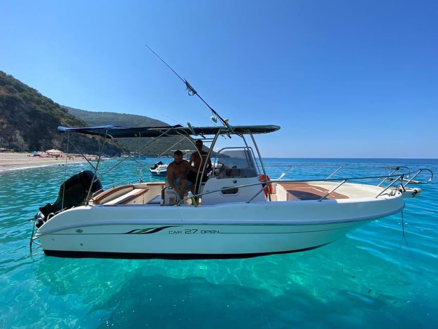 Пелагический тур на лодке (7 направлений): напиток + снорклинг + зонтик️‍