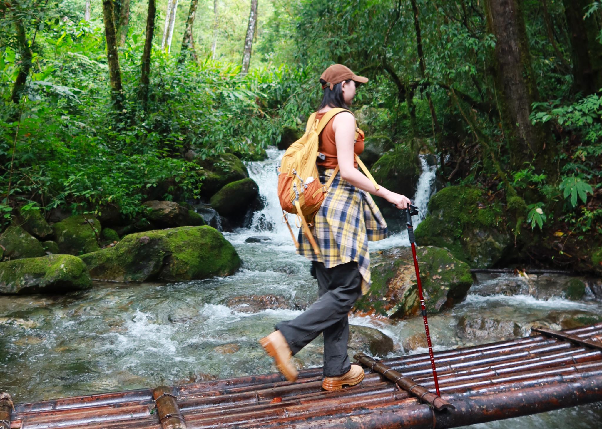 Gaoligong Mountains Wudaoxi 1-day tour [Sky Mirror + primeval rainforest moss balls + waterfalls]