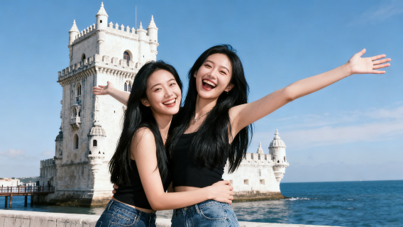 葡萄牙里斯本主教堂旅拍【跟拍攝影親子照情侶閨蜜兒童跟拍家庭旅拍】