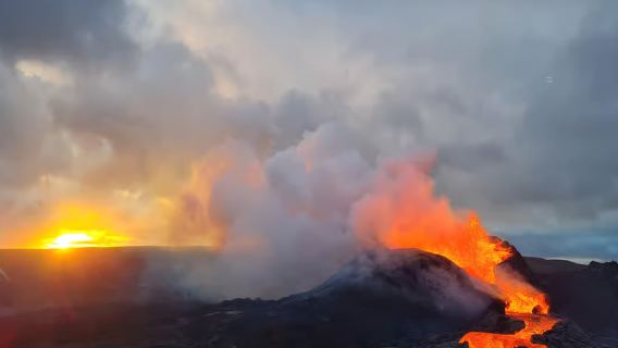 Wandeltocht naar de Fagradalsfjall/Meradalir-vulkaan vanuit Reykjavik, IJsland