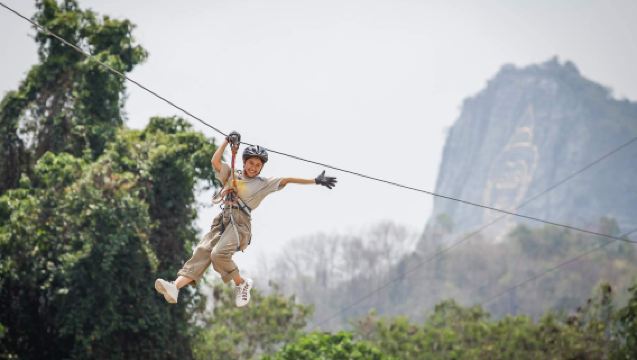 Pattaya Tarzan Ziplining Adventure [Jungle Ziplining | Beginner-Friendly | Instructor Guidance | Includes Safety Gear]
