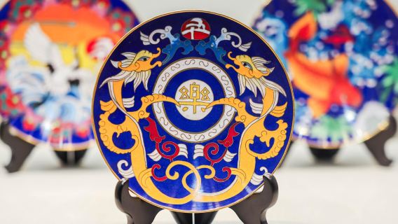 Peking Kulturerbe-Tour: Erlebnis mit Cloisonné-Kunst + Park des Himmelstempels + Show im Red Theatre