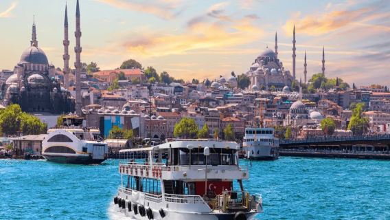 Crucero por el Bósforo de Estambul con opción diurna o al atardecer