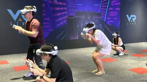 VAR LIVE VR Theme Park Kuala Lumpur: Single Game Admission to MyTOWN Shopping Centre