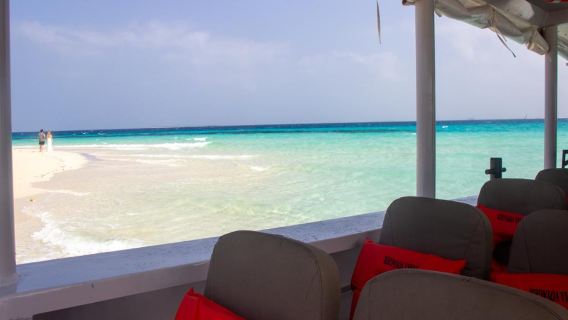 Nyange Sandbank and Snorkelling Tour with BBQ Lunch