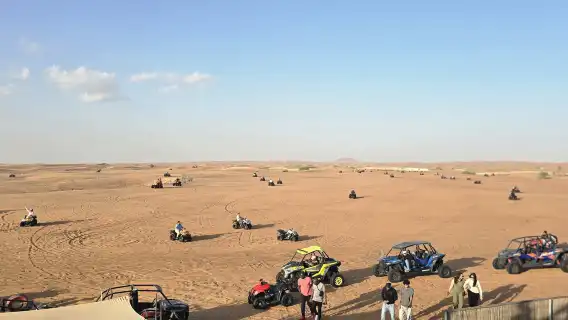 杜拜沙漠衝浪：沙漠衝沙與滑沙冒險，含燒烤晚餐