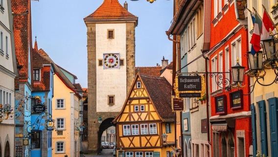 德國慕尼黑+羅騰堡老城+哈爾堡丨探秘中世紀古堡|包車遊·接駁服務