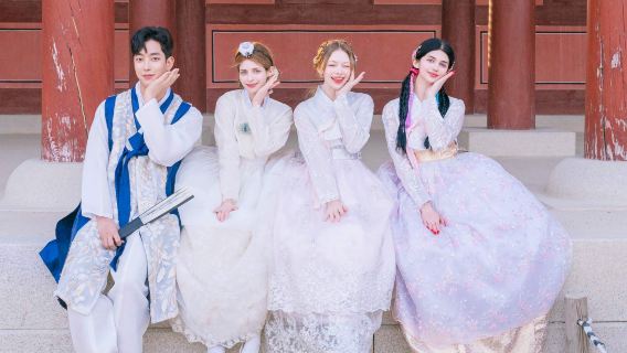 【景福宮入場チケットプレゼント】景福宮ハンボクナム韓国伝統衣装レンタル体験&韓国風ヘアスタイリング【韓国伝統衣装着用で景福宮無料入場】