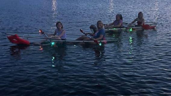 Panama City Beach: tour notturno in kayak con snack