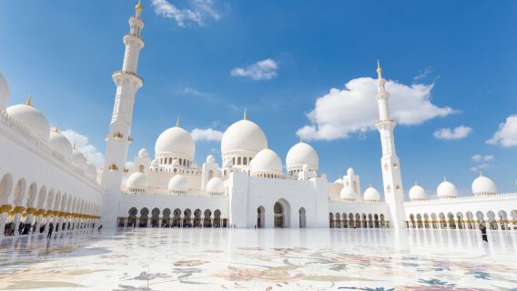 Abu Dhabi City Tour from Dubai Private, Sheikh Zayed Grand Mosque, Abu Dhabi Heritage
