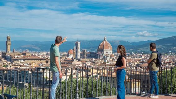 Da Firenze: Tour in E-Bike nel Chianti con Pranzo in Fattoria Biologica