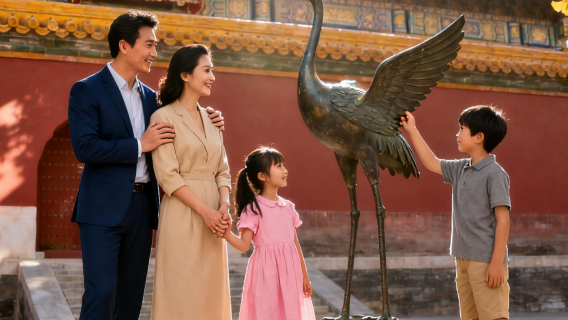 北京天安門広場Tripメモリー【フォト撮影、ファミリーフォト、カップル、親友、子供撮影、家族のTripメモリー】