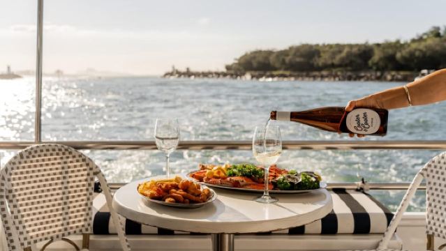 Mooloolaba : croisière déjeuner de fruits de mer