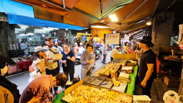 Traditioneller Markt in Dadaocheng und authentisches taiwanesisches Koch-Erlebnis