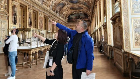 法國巴黎羅浮宮中文導覽2小時6人小團快速通道包含門票