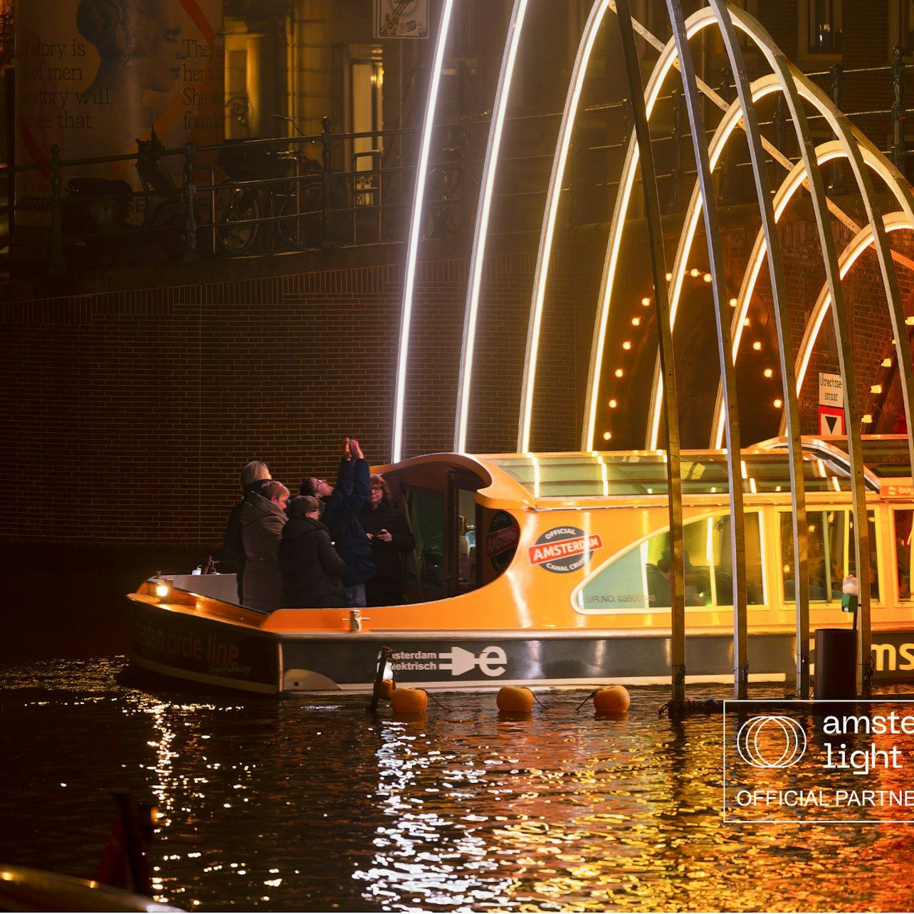 Festival delle luci di Amsterdam: crociera sui canali dalla casa di Anna Frank