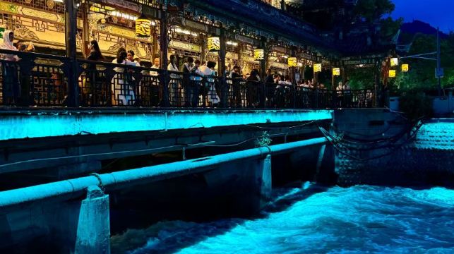 成都都江堰+南橋夜景半日遊【15點出發/賞藍眼淚/不含門票】