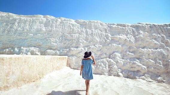 アンタルヤ往復 パムッカレ&ヒエラポリス 少人数ワンデーツアー【送迎・ランチ付き】