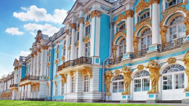 겨울 궁전 박물관 + 예카테리나 궁전 + 네바 강 유람선 선착장 당일 치기 여행