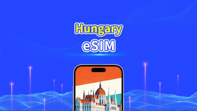 eSIM Hungary | 5G/4G | Pakej data harian/jumlah | 1-30 hari | Penagihan 24 jam | kod QR