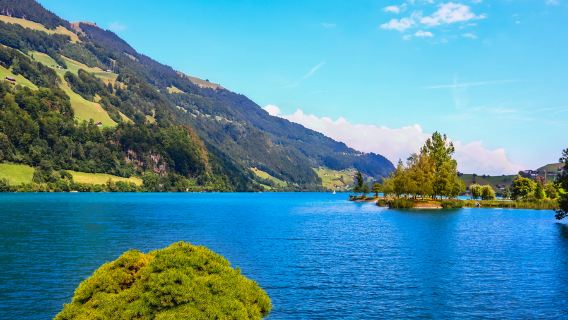 Switzerland Zurich Tasik Lungern - Interlaken - Lembah Air Terjun Lauterbrunnen - Sewaan Peribadi - Melancong