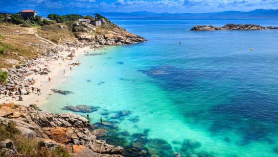 From Santiago: Day Excursion to Cies Islands with Ferry Ride