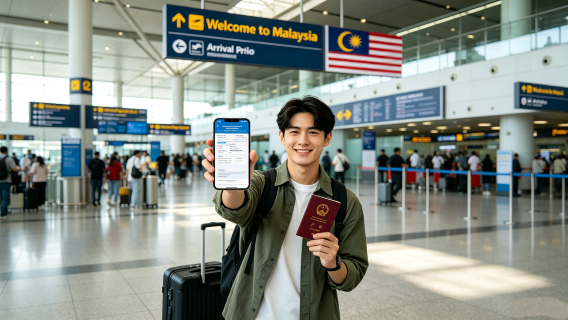 Ausfüllen der Einreisekarte für Kuala Lumpur, Malaysia – Elektronische Einreisekarte ausfüllen lassen