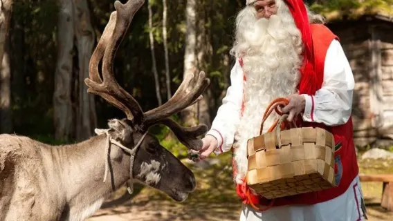 Erlebnis im Weihnachtsmanndorf und am Polarkreis in Rovaniemi, Finnland inkl. Reiseleiter + Mittagsbuffet