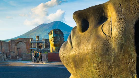 From Pompeii: Pompeii and Vesuvius small group excursion and tickets included