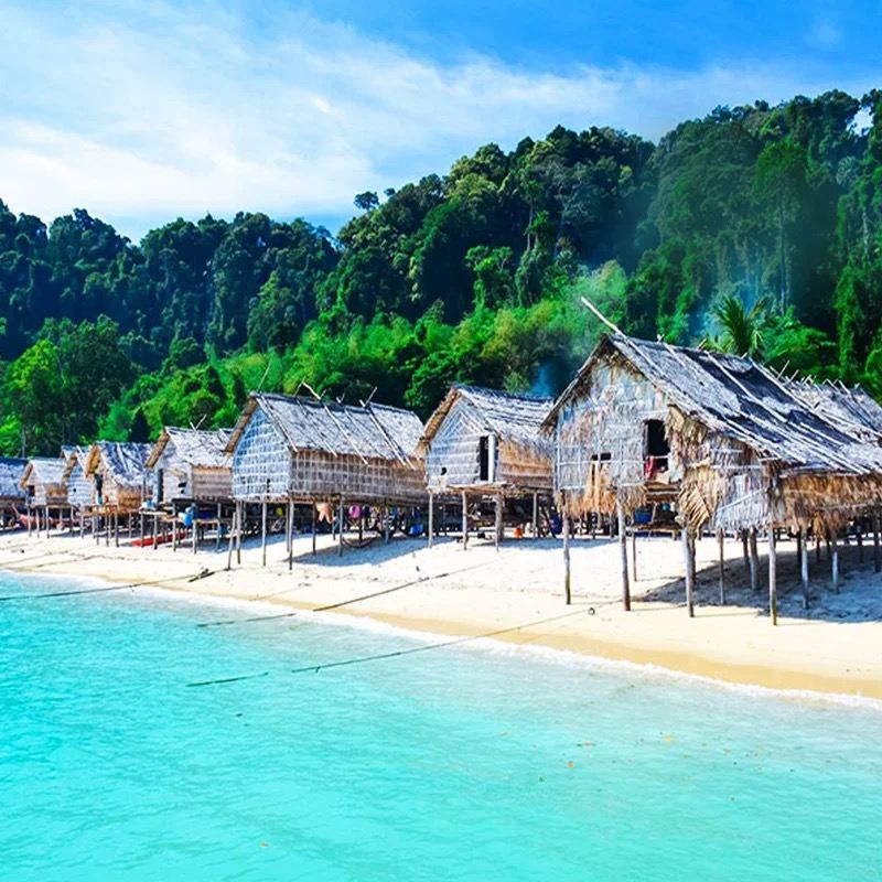 Экологическое путешествие|Однодневный тур на скоростной катер по островам Сурин|Известные места для дайвинга + посещение деревни Мокен + трансфер из отеля