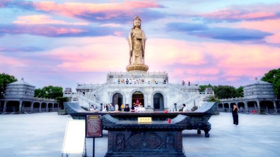 【一價全含】舟山普陀山一日遊全程導遊講解+入場門票+船票+午餐