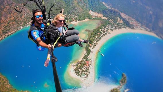 Fethiye: Pengalaman Paralayang Tandem dengan Penjemputan Hotel