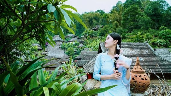 Excursion d'une journée aux anciens villages de Wengji, de Nuogan et de Jingmai (voyage d'affaires pour 4 à 8 personnes)