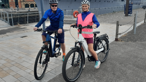 เบลฟาสต์: ทัวร์จักรยานไฟฟ้า 90 นาที