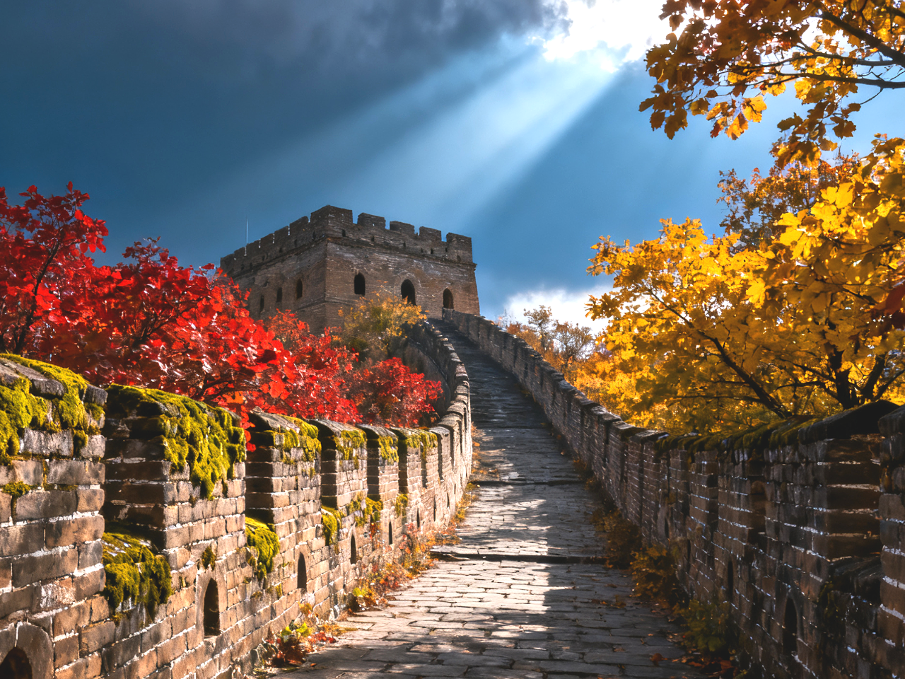 베이징 바다링창청(팔달령장성) 당일 치기 여행 [관광지 전용 노선, 야간 장성 관람]