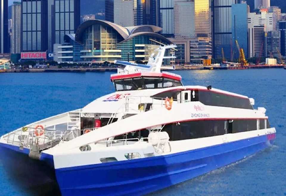 Zhongshan to Hong Kong One-Way or Return Ferry Ticket