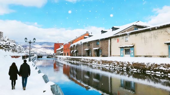 Hokkaido Noboribetsu-Toya-See-Otaru- Tagesausflug|Höllental|Bärenranch|Otaru-Kanal