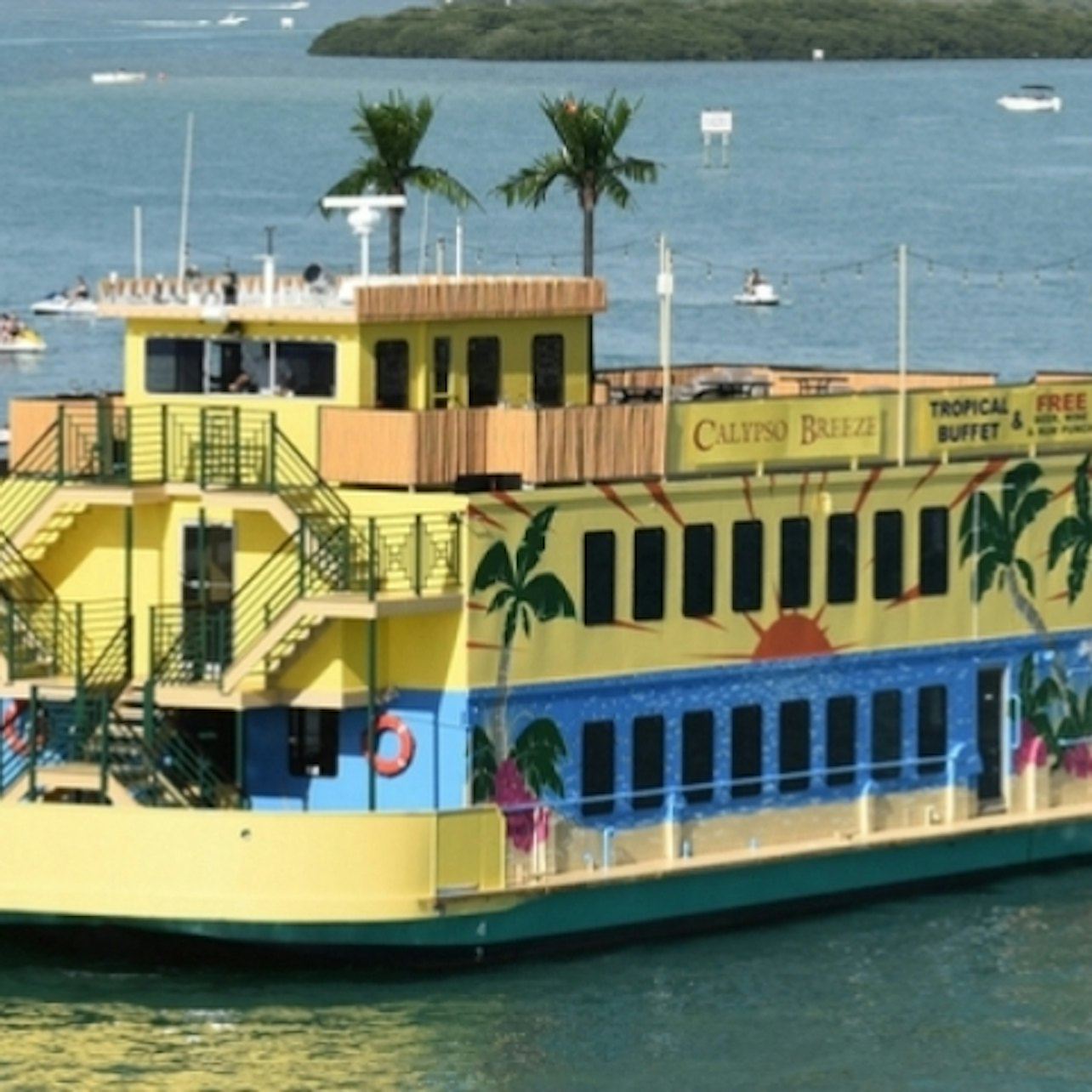 Madeira Beach: crociera con buffet tropicale a bordo della Calypso Breeze