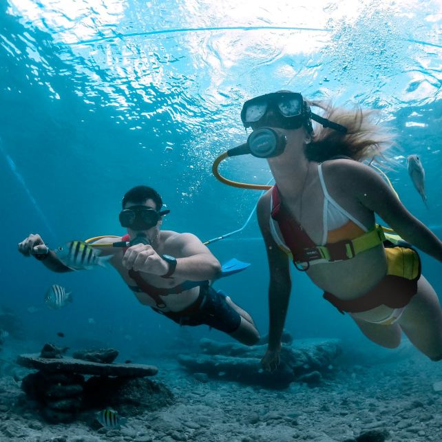 Chankanaab Beach Adventure Park: Begeleid Snuba-avontuur