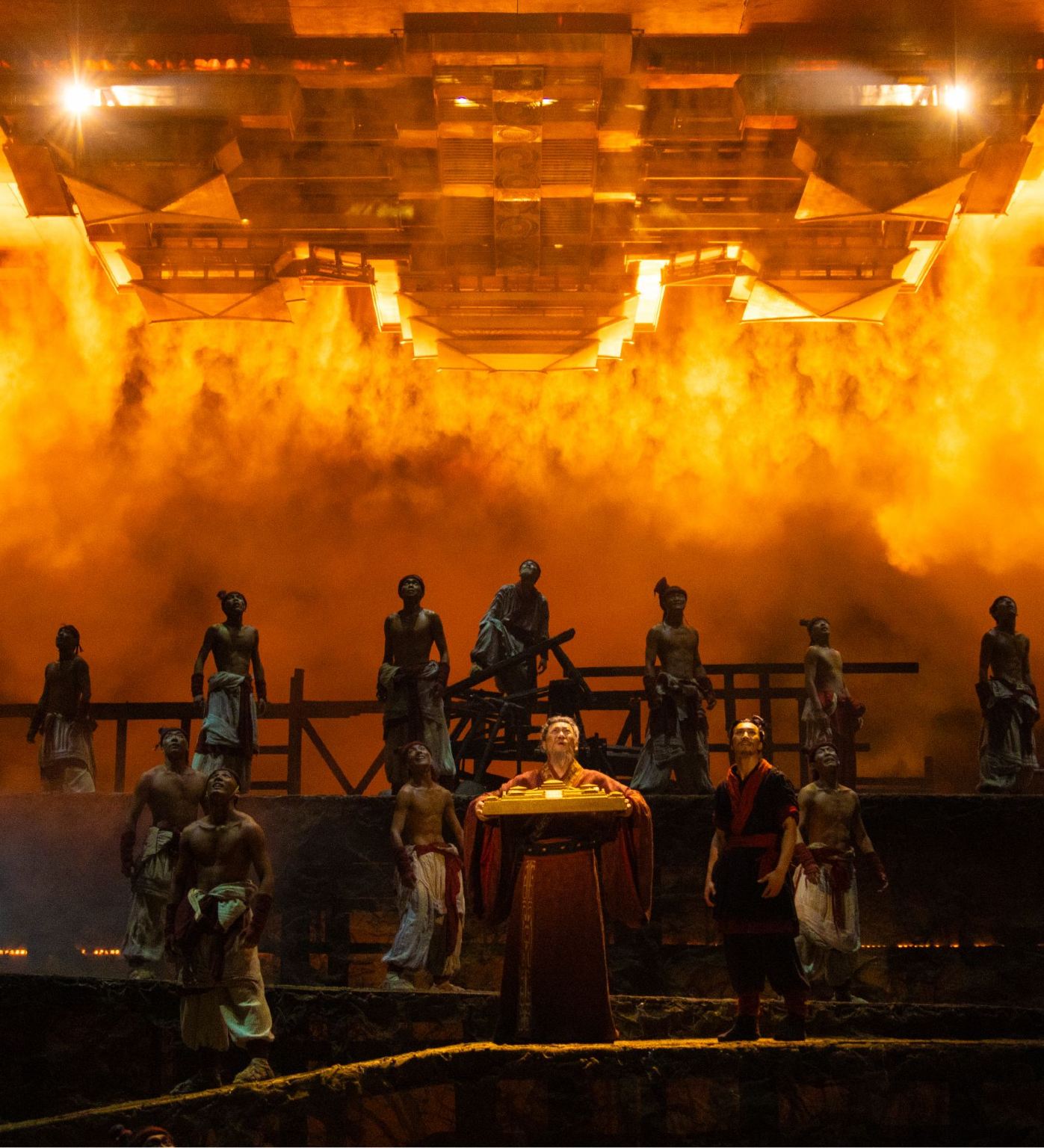 Espectáculo "EL GRAN QIN" de Xi'an: una impresionante experiencia audiovisual de la dinastía Qin